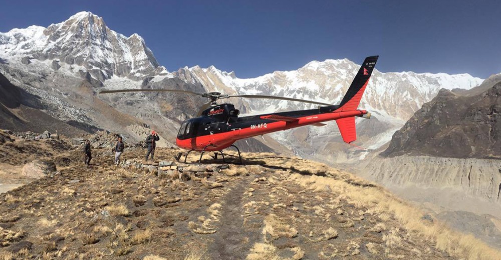 Image result for Annapurna Base Camp Heli- Tour