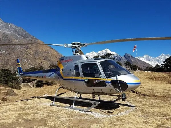 Namche Bazaar to Kathmandu Helicopter Flight